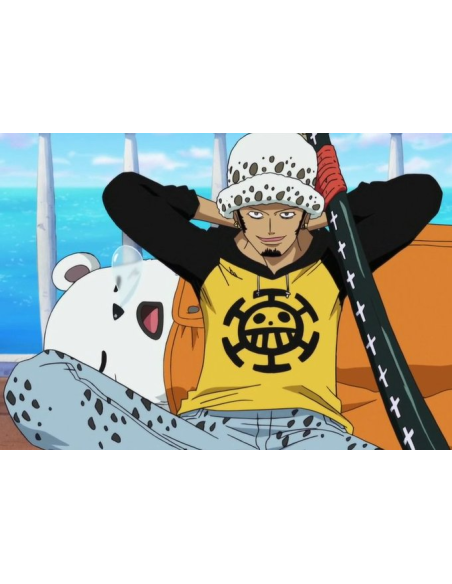 Katana decorativa nera Trafalgar Law...