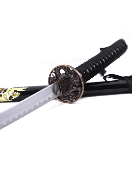 Katana ornamentale drago con fodero...
