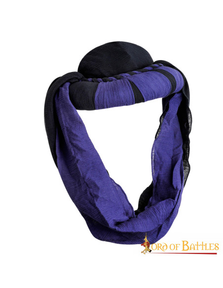 Turbante beduino del deserto - blu