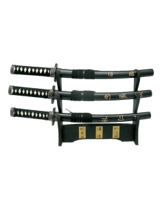 Set 3 porte dal film L'ultimo samurai (44 cm.)