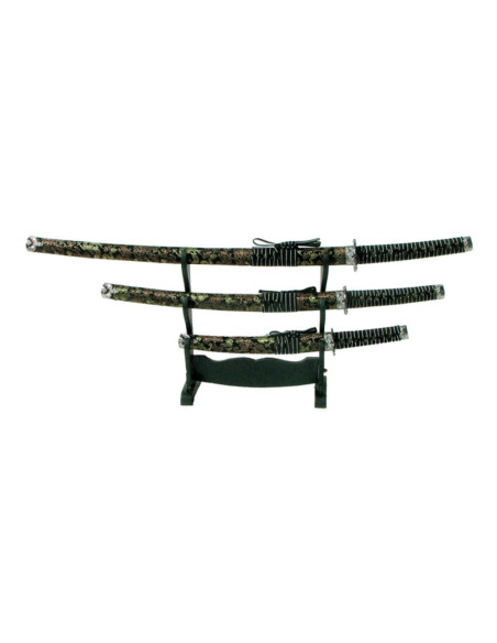 Set ornamentale con Katana, wakizashi...