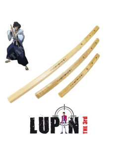 Set Katana+wakizashi+tanto Goemon Ishikawa di Lupin III 2