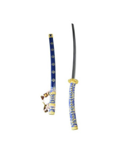 Tachi decorativo giapponese - blu (100 cm.)