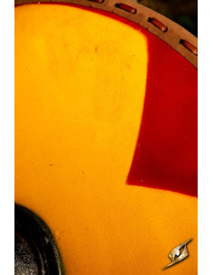 Gastir Viking Shield per LARP (giallo-rosso) 2