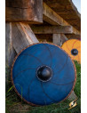 Gastir Viking Shield per LARP (blu)
