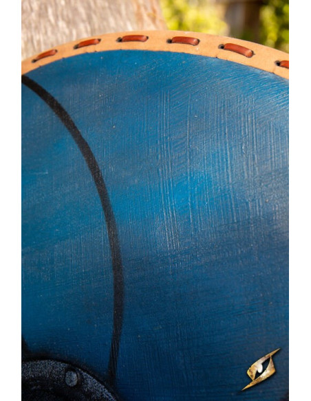 Gastir Viking Shield per LARP (blu)