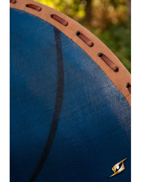 Gastir Viking Shield per LARP (blu)