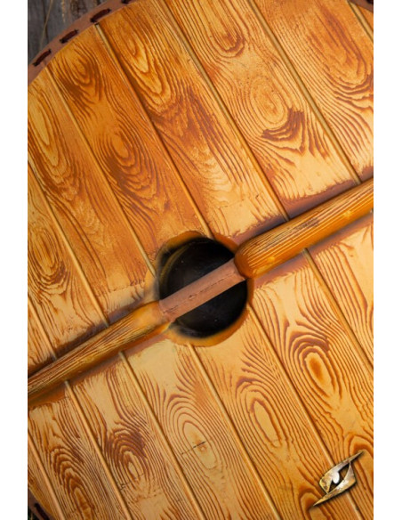 Gastir Viking Shield per LARP (giallo)