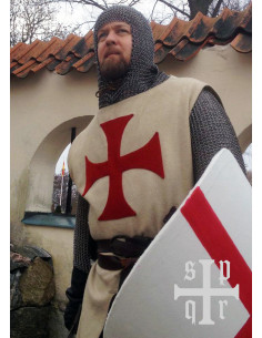 Autentico tabarro templare, taglia unica 2