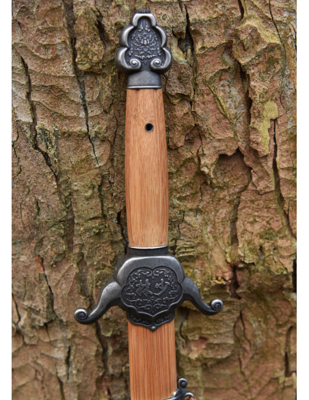 Jian Shaolin, finitura in acciaio