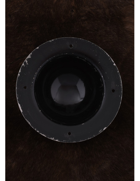 Umbo medio in acciaio per scudi (19 cm.)