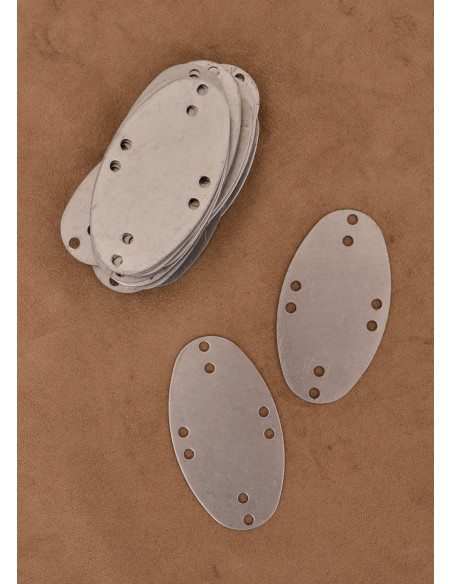 Set 25 pezzi di scaglie in acciaio...