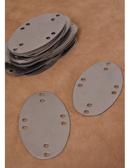 Set 25 pezzi di scaglie in acciaio...