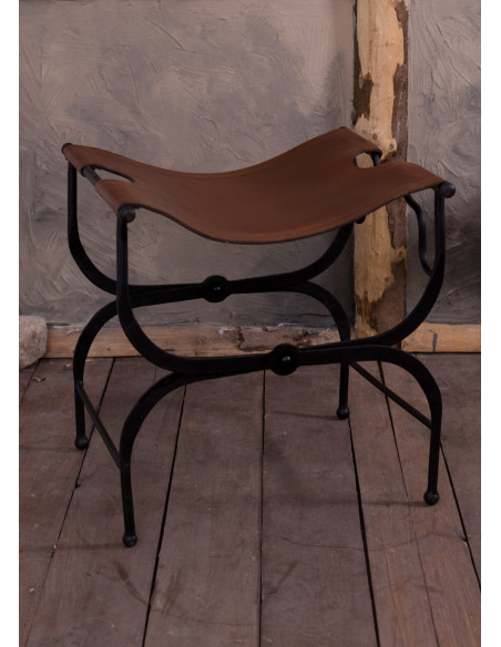 Sgabello pieghevole romano e...