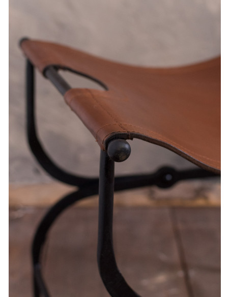 Sgabello pieghevole romano e...