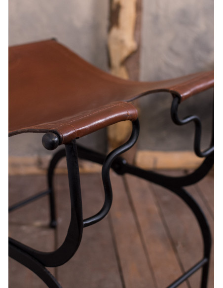 Sgabello pieghevole romano e...