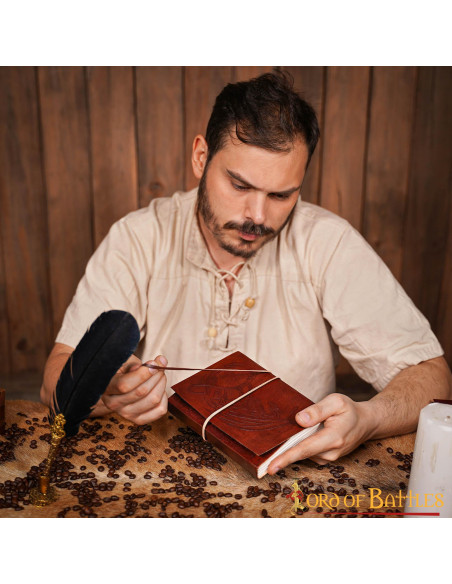 Diario in pelle di drago celtico...