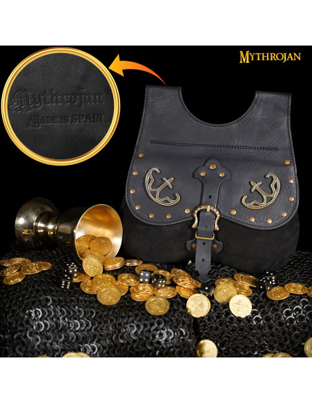 Borsa medievale, tipo marsupio, in...