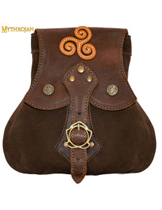 Borsa medievale Stalwart Warrior, con triquette celtica,...