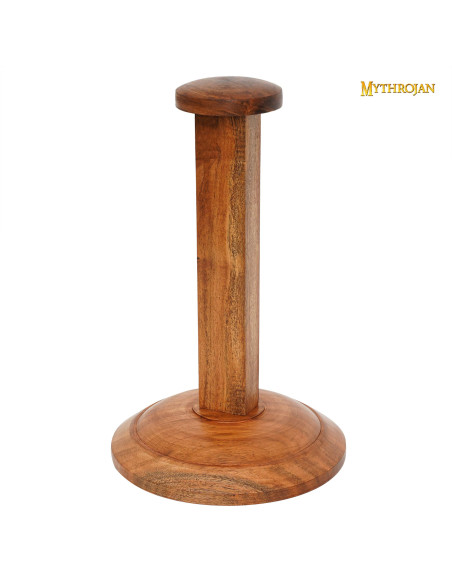 Espositore per caschi in legno (38 cm)