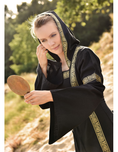 Specchio celtico in ottone (18x13,5 cm)