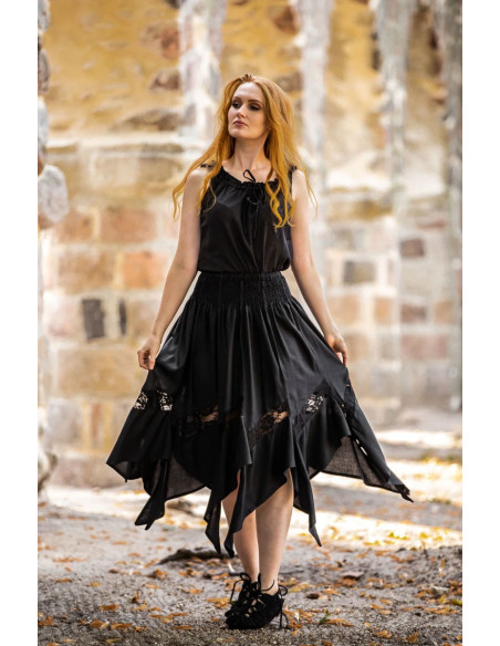 Gonna Strega modello Selena, nera