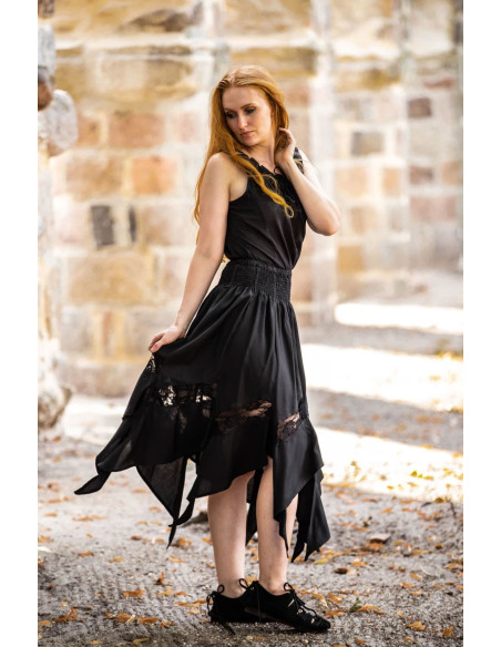 Gonna Strega modello Selena, nera