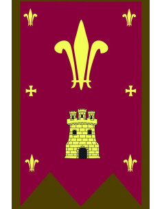 Stendardo medievale Castello-Fiore di Lisi