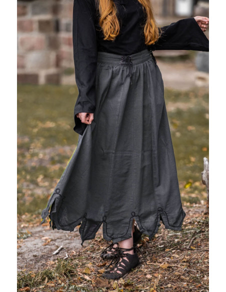 Gonna medievale con ricamo modello...