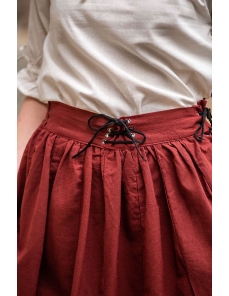 Gonna medievale con ricamo modello...