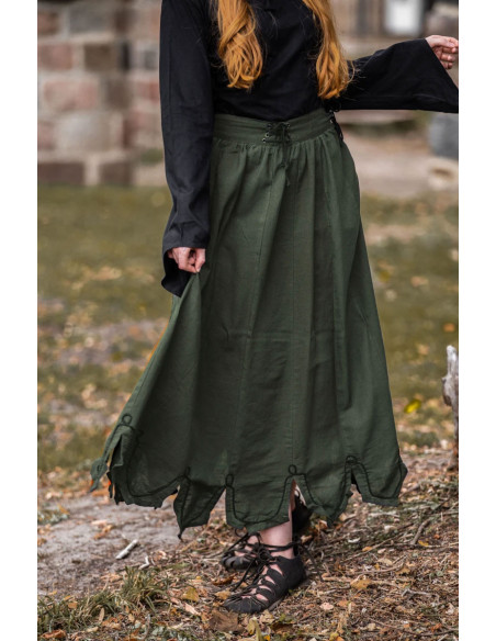 Gonna medievale con ricamo modello...