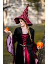 Cappello da strega modello stella, colore rosso