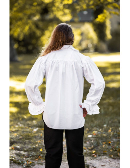 Camicia rinascimentale con fiocco