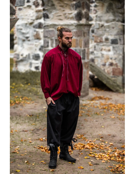 Pantalone pirata Vincent, colore nero