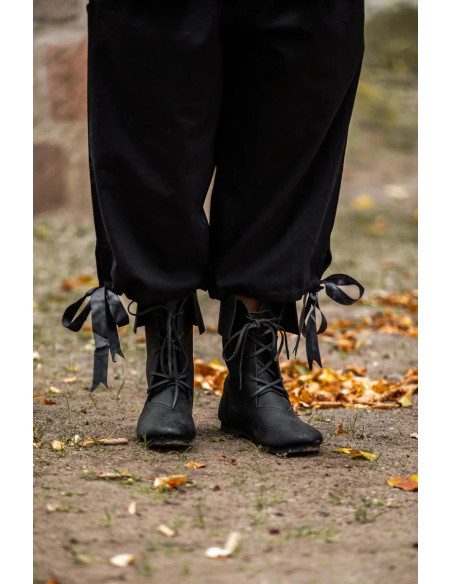 Pantalone pirata Vincent, colore nero