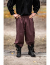 Pantalone pirata Vincent, colore marrone