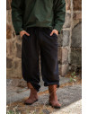 Pantaloni medievali Dirk, colore nero