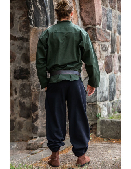 Pantaloni medievali Dirk, colore nero