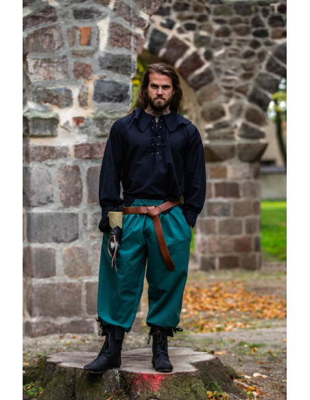 Pantalone pirata Vincent, colore verde