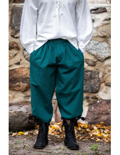 Pantalone pirata Vincent, colore verde 2
