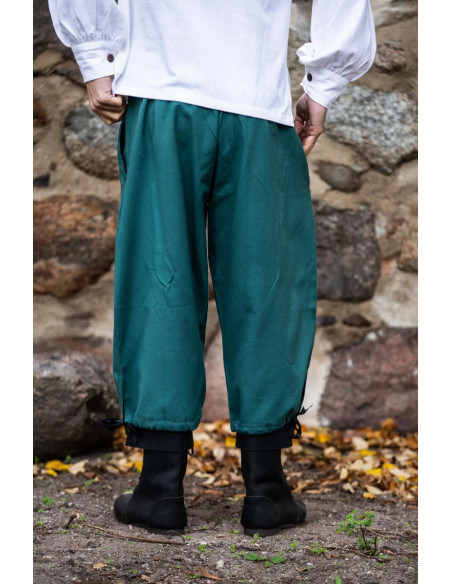 Pantalone pirata Vincent, colore verde
