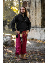 Pantalone pirata Vincent, colore rosso