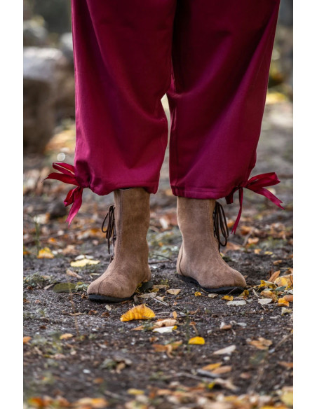 Pantalone pirata Vincent, colore rosso