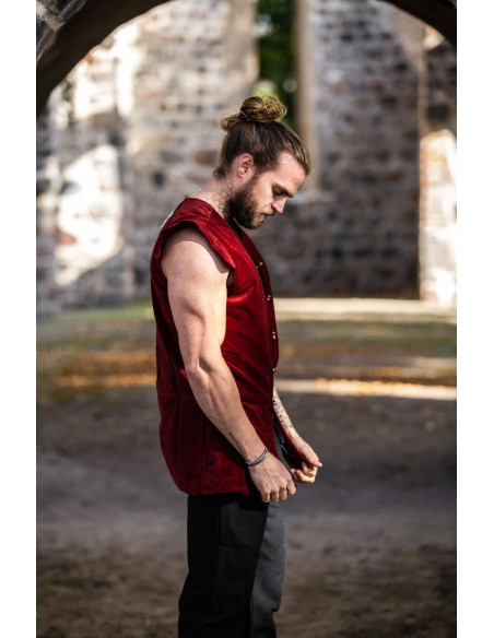 Gilet rinascimentale foderato modello...