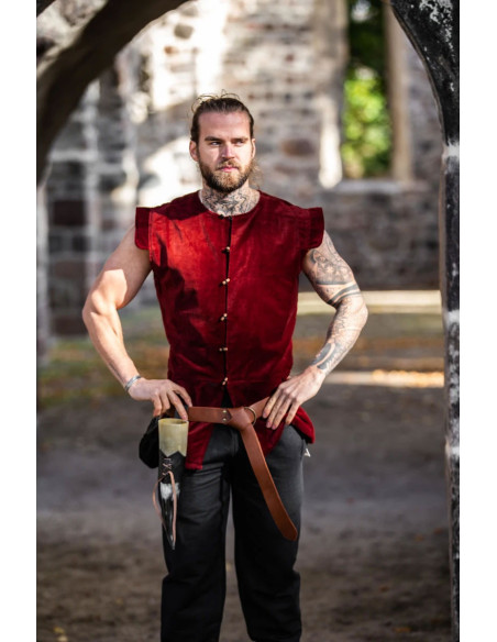 Gilet rinascimentale foderato modello...