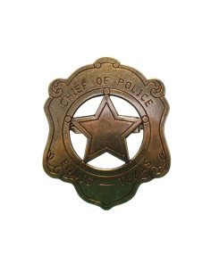Distintivo del capo della polizia