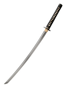 Katana Leone Dorato in Acciaio Damasco (104,8 cm.)