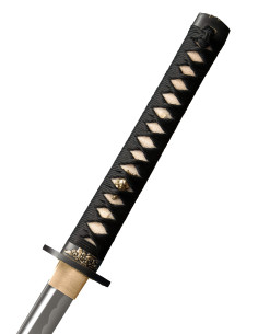 Katana Leone Dorato in Acciaio Damasco (104,8 cm.) 2