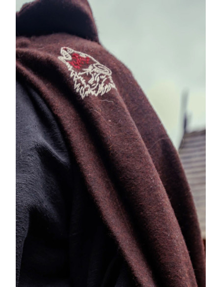 Mantello Alpha Viking con ricamo...