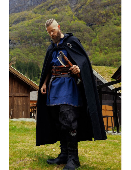 Mantello Alpha Viking con ricamo...